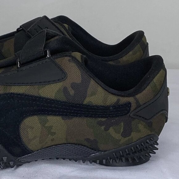 Puma Women’s Mostro Green Camo Sneakers – Size 8.5 – Hook & Loop – Spikes - Picture 2 of 5